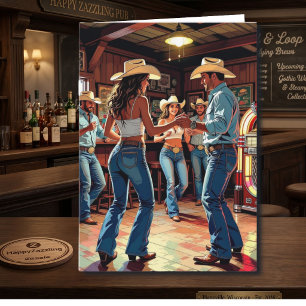 It's Your Birthday! Country and Western Card