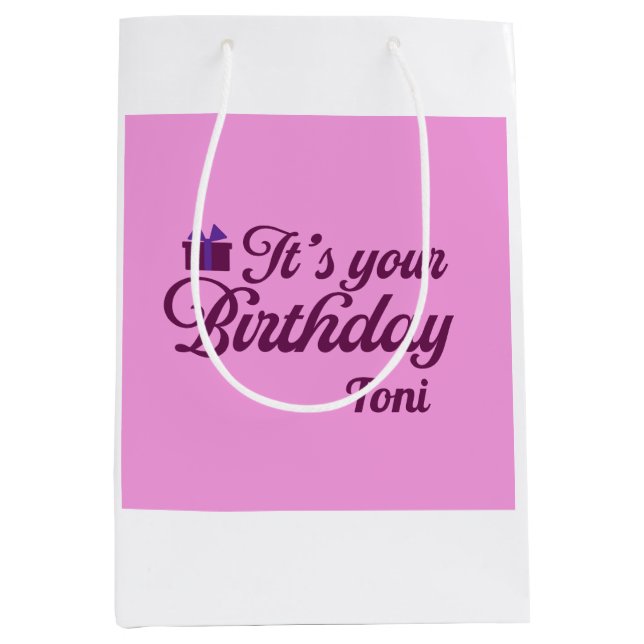 It's Your Birthday Gift Bag (Front)