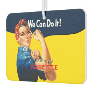 It's Your Custom Rosie Party Personalize This Air Freshener