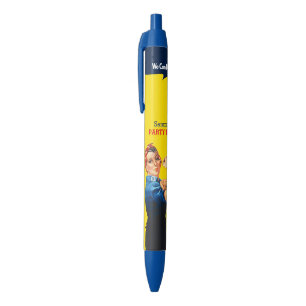 It's Your Custom Rosie Party Personalize This Blue Ink Pen