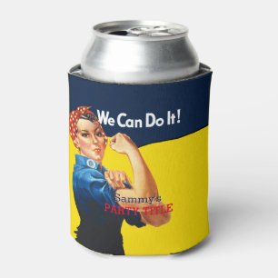 It's Your Custom Rosie Party Personalize This Can Cooler