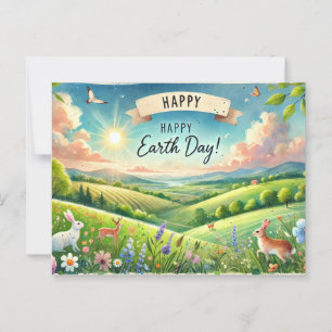 it's your Earth Day April 22 Postcard