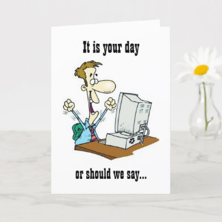 IT'S YOUR LAST DAY! HAPPY **RETIREMENT** CARD