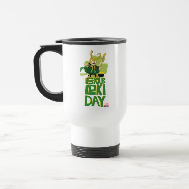 It's Your Loki Day Travel Mug (Left)