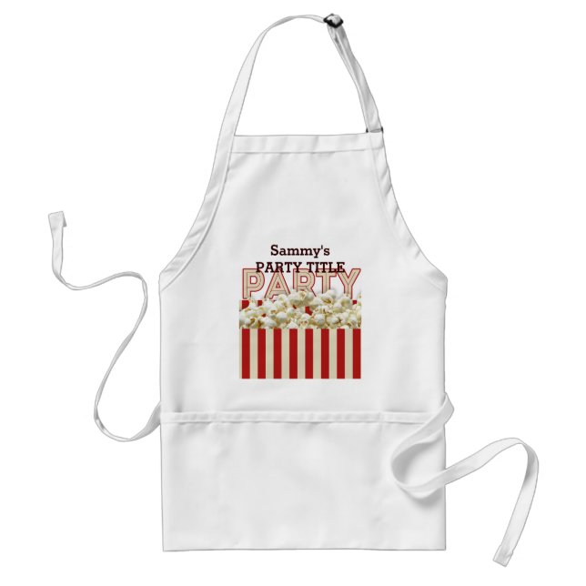 It's Your Party Apron Personalize it! (Front)