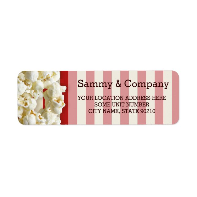 It's Your Party Personalized Popcorn Style (Front)