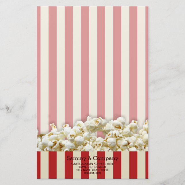 It's Your Personalized Party Supply. Stationery (Front)