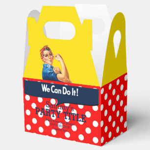 It's Your Rosie Party Favours Personalize This Favor Box
