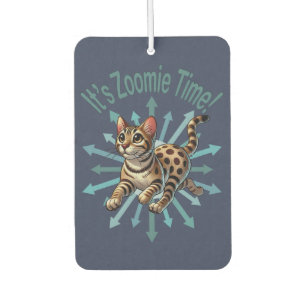 It's Zoomie Time Bengal Cat Air Freshener