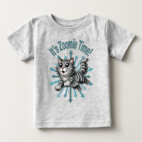 It's Zoomie Time Grey Tabby Cat