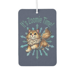 It's Zoomie Time Norwegian Forest Cat Air Freshener