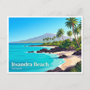 Itsandra Beach Moroni Comoros Postcard