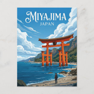 Itsukushima Shrine Japan Postcard