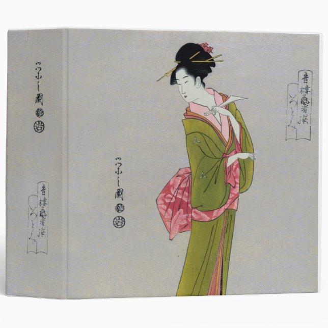 Itsutomi (1793) by Eishi Hosoda 1756-1829 Binder (Front/Spine)