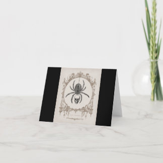 Itsy Bitsy Spider Carte de remerciements