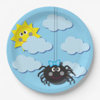 Itsy Bitsy Spider Party Plate