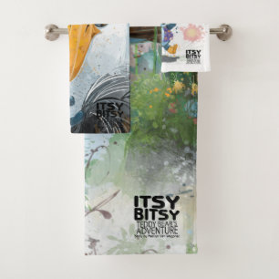 Itsy Bitsy Teddy Bear Willie Bath Towel Set