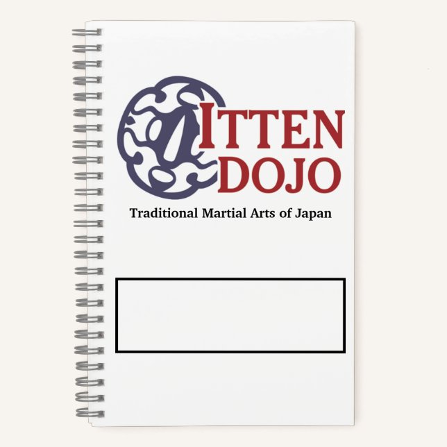 Itten Dojo Student Notebook (Front)