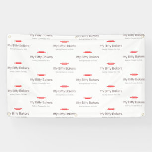 Itty Bitty Bakers Backdrop Banner