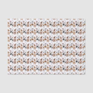 Itty Bitty Bunny Rabbits Tissue Paper