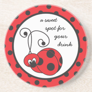 Itty Bitty Ladybug Coaster