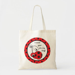 Itty Bitty Ladybug Tote Bag