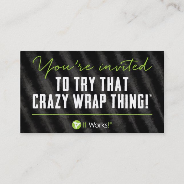 ItWorks ! Cartes de visite (Devant)