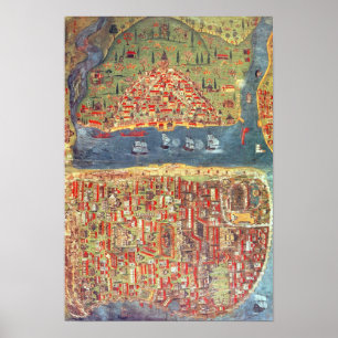 IUK T.5964 View of Istanbul Poster