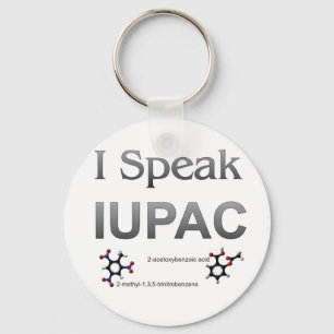 IUPAC International Union Pure & Applied Chemistry Keychain