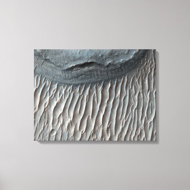 Ius Chasma, a large canyon on Mars Canvas Print (Front)