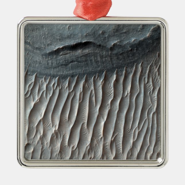 Ius Chasma, a large canyon on Mars Metal Ornament (Front)