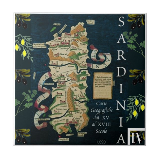 IV - Cucina Sarda Tile (Front)