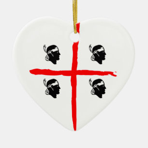 IV - SARDEGNA 4 mori Ceramic Ornament