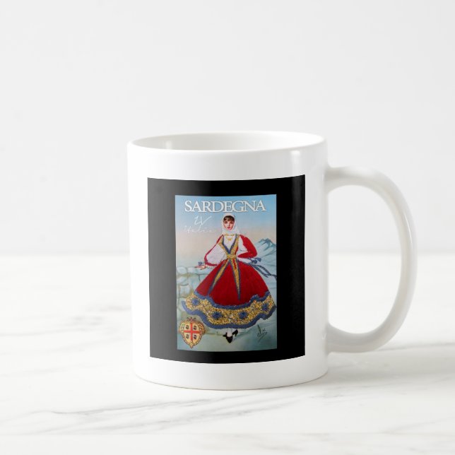 IV - SARDEGNA Costume Coffee Mug (Right)