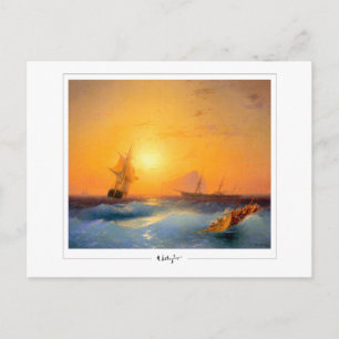 Ivan Aivazovsky #168 - Carte postale d'art fin