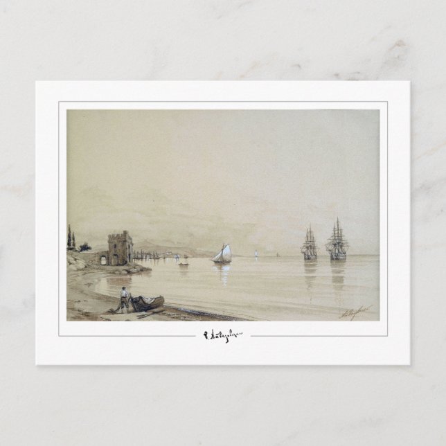 Ivan Aivazovsky #30 - Fine Art Postcard (Front)