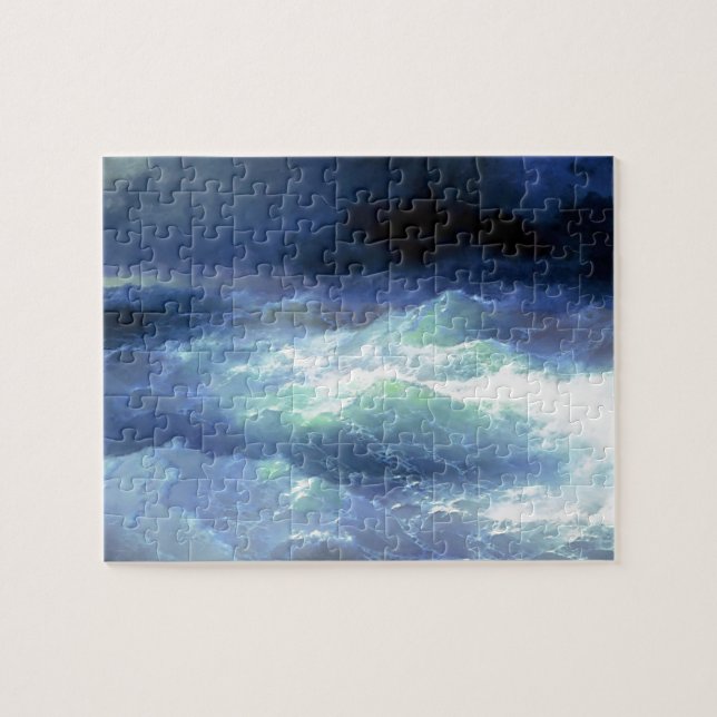 Ivan Aivazovsky- Between the waves Jigsaw Puzzle (Horizontal)