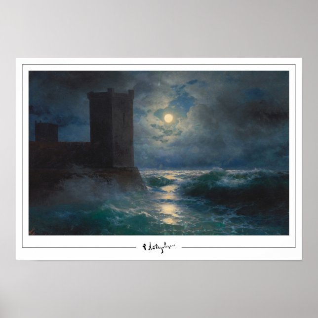Ivan Aivazovsky Zedign Affiche d'art #473 (Devant)