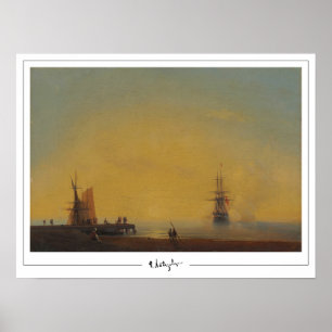 Ivan Aivazovsky Zedign Affiche d'art #570