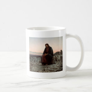 Ivan Kramskoy- Christ in the Wilderness- Fine Art Coffee Mug