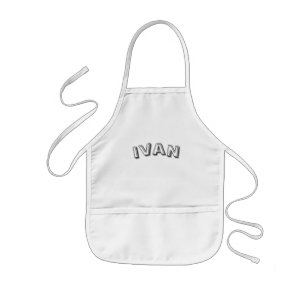 Ivan Name, Kids Apron