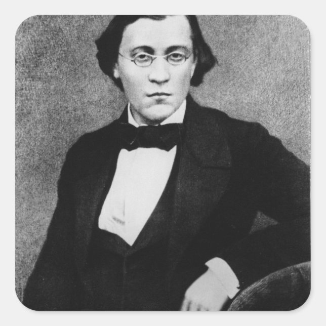 Ivan Sergeevich Turgenev Square Sticker (Front)