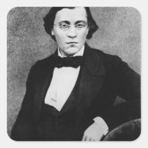 Ivan Sergeevich Turgenev Square Sticker