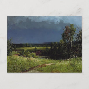 Ivan Shishkin- Gathering Storm Postcard