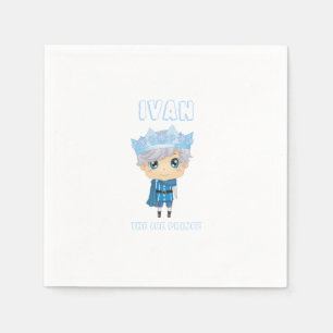 Ivan the ice prince paper napkins