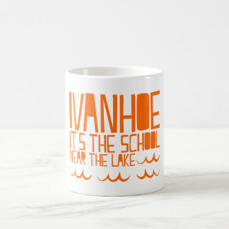 Ivanhoe School by the Lake coffee mug