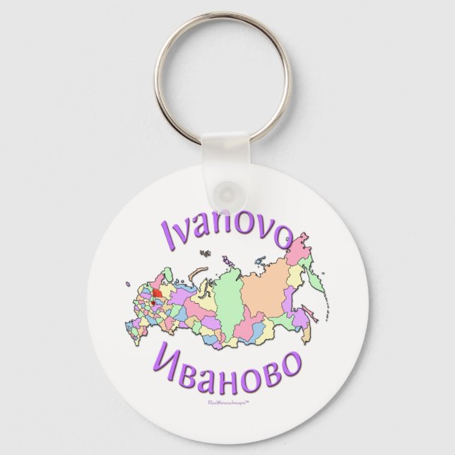 Ivanovo Russia Keychain (Front)