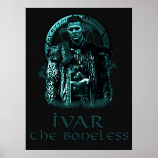 Ivar the bonelessBlue Poster