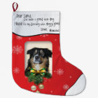 I've Been a Good Dog Xmas PHOTO Red Snowflake