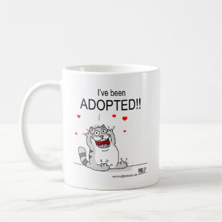 I've been Adopted!! Coffee Mug